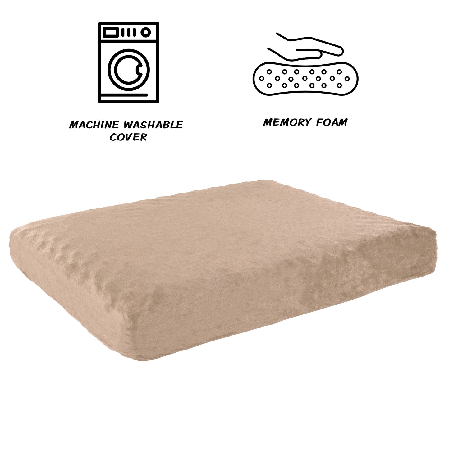Orthopedic Memory Foam Dog Bed