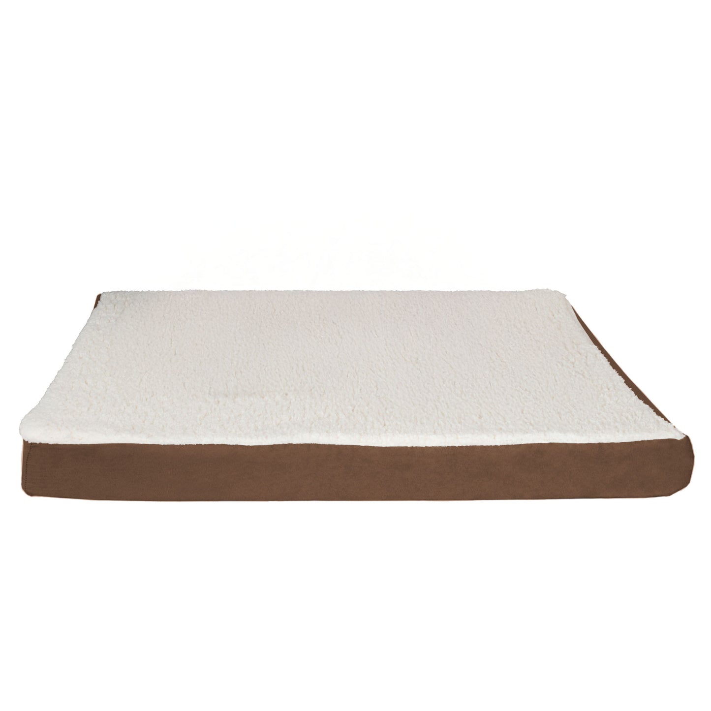 Orthopedic Sherpa Top Pet Bed