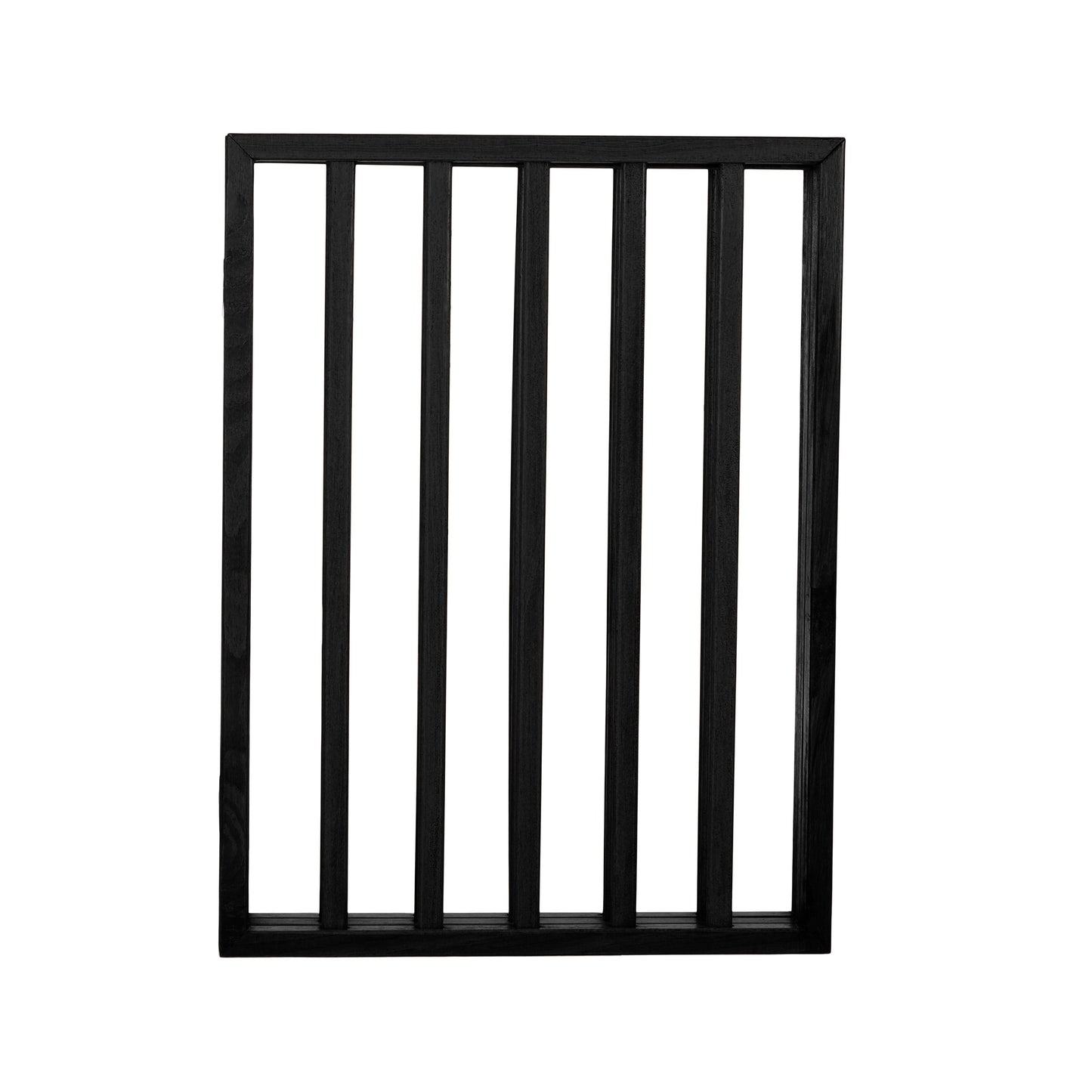 PETMAKER 3-Panel Indoor Foldable Pet Gate, Black
