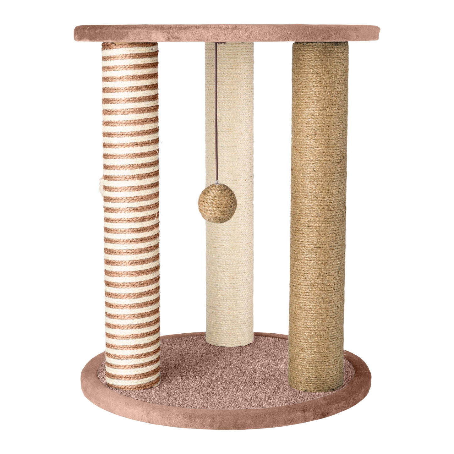 Cat Scratching Post Tower with 3 Posts