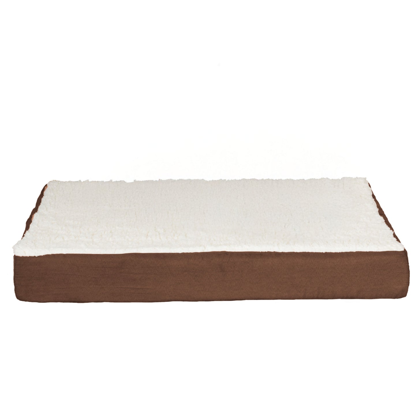 Orthopedic Sherpa Top Pet Bed