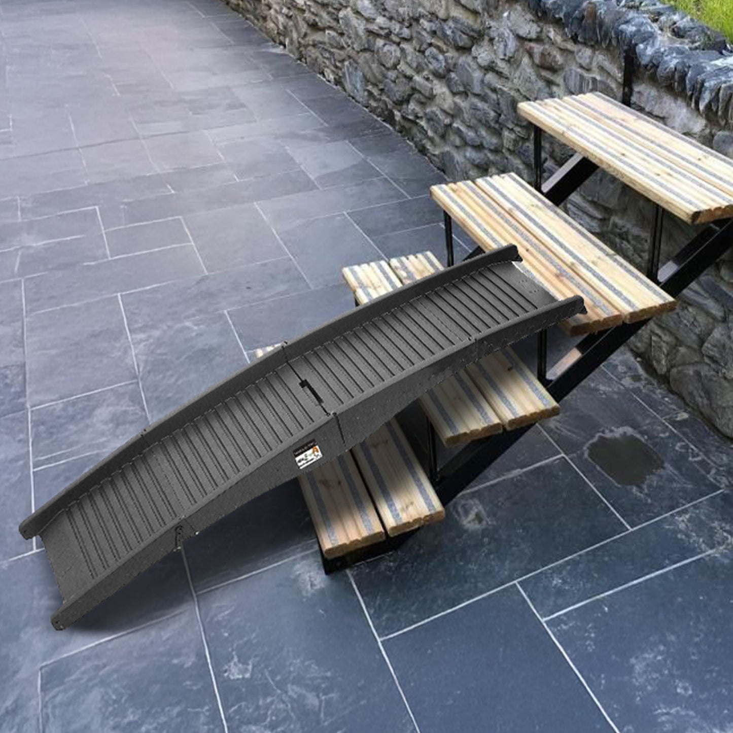 Nonslip Dog Ramp with Raised Sides