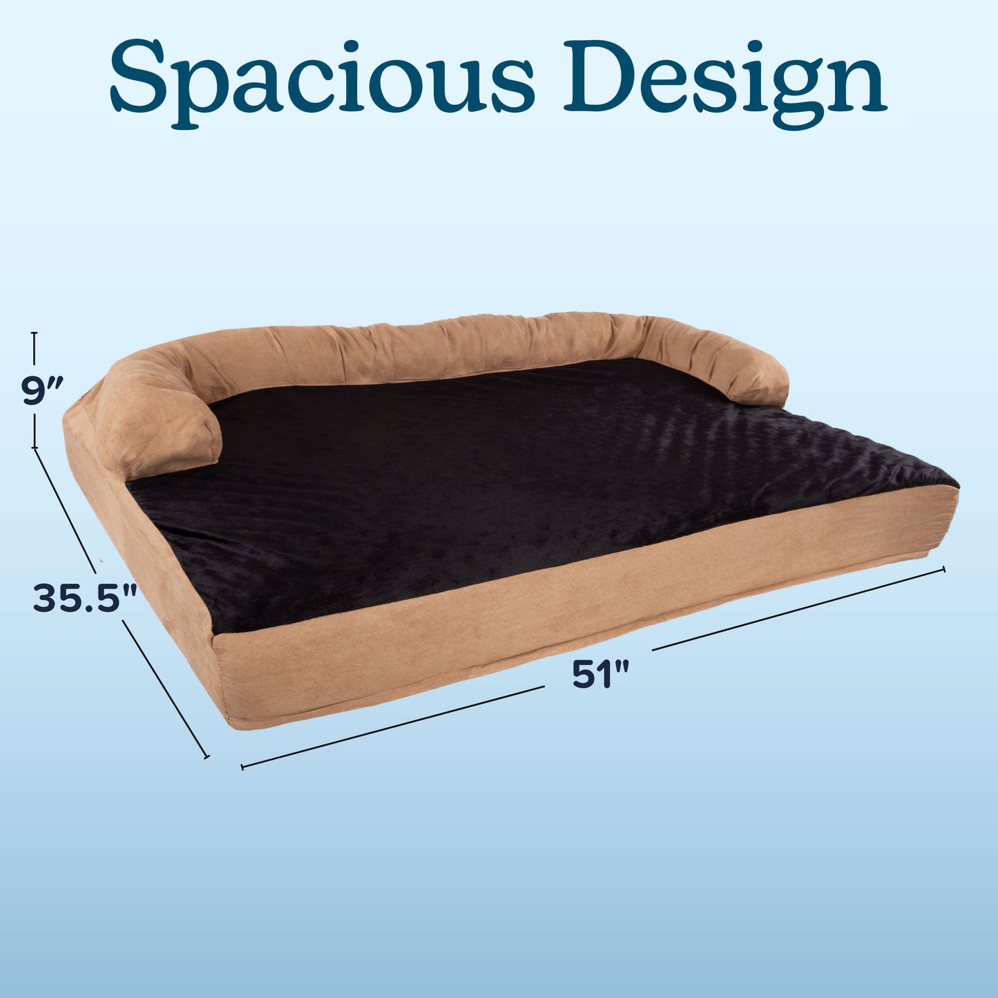 Orthopedic Memory Foam Pet Bed