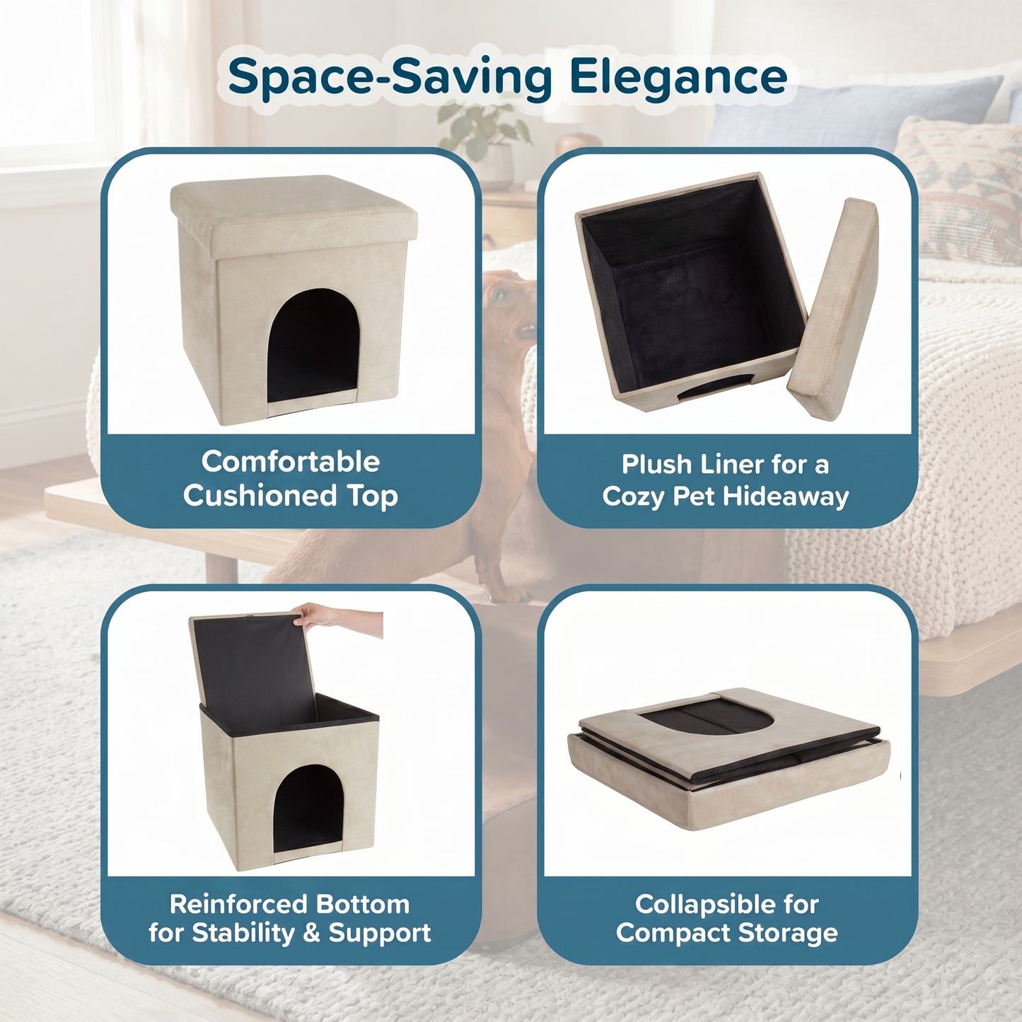 Pet House Ottoman
