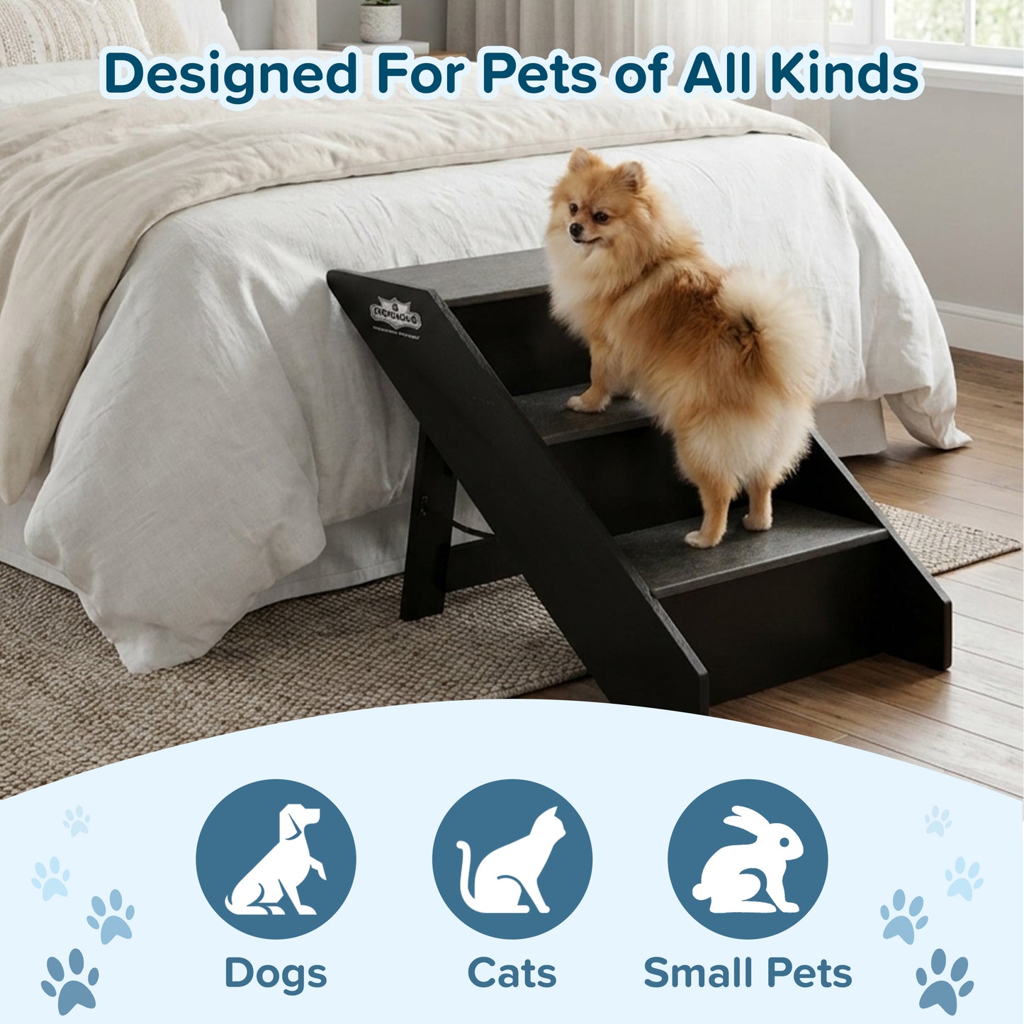 Foldable Nonslip Pet Stairs