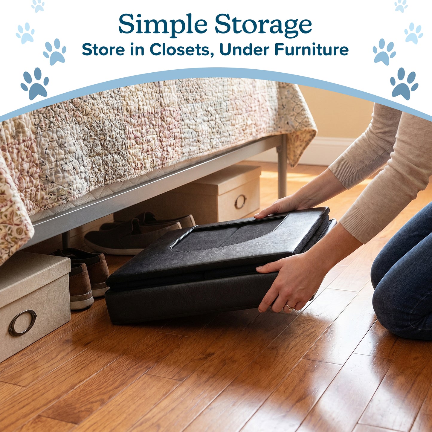 Collapsible Pet House Ottoman
