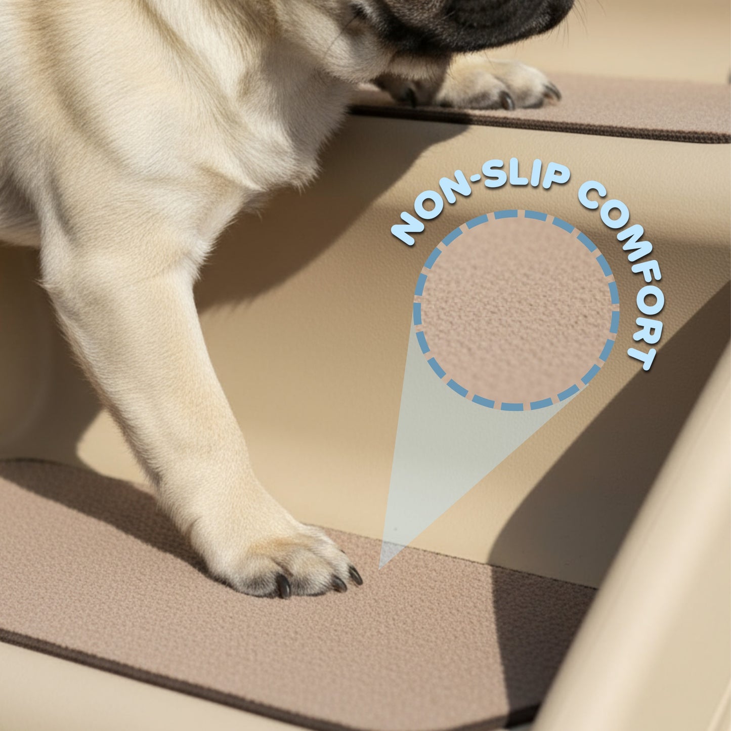 Foldable 4-Step Nonslip Pet Stairs