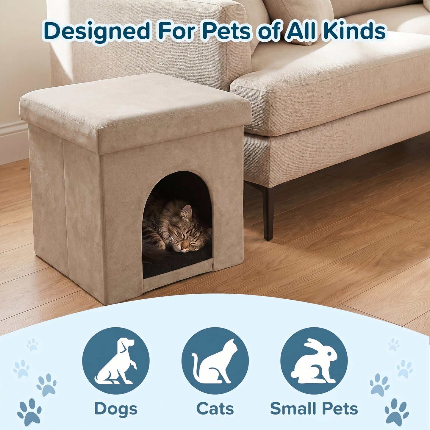 Pet House Ottoman