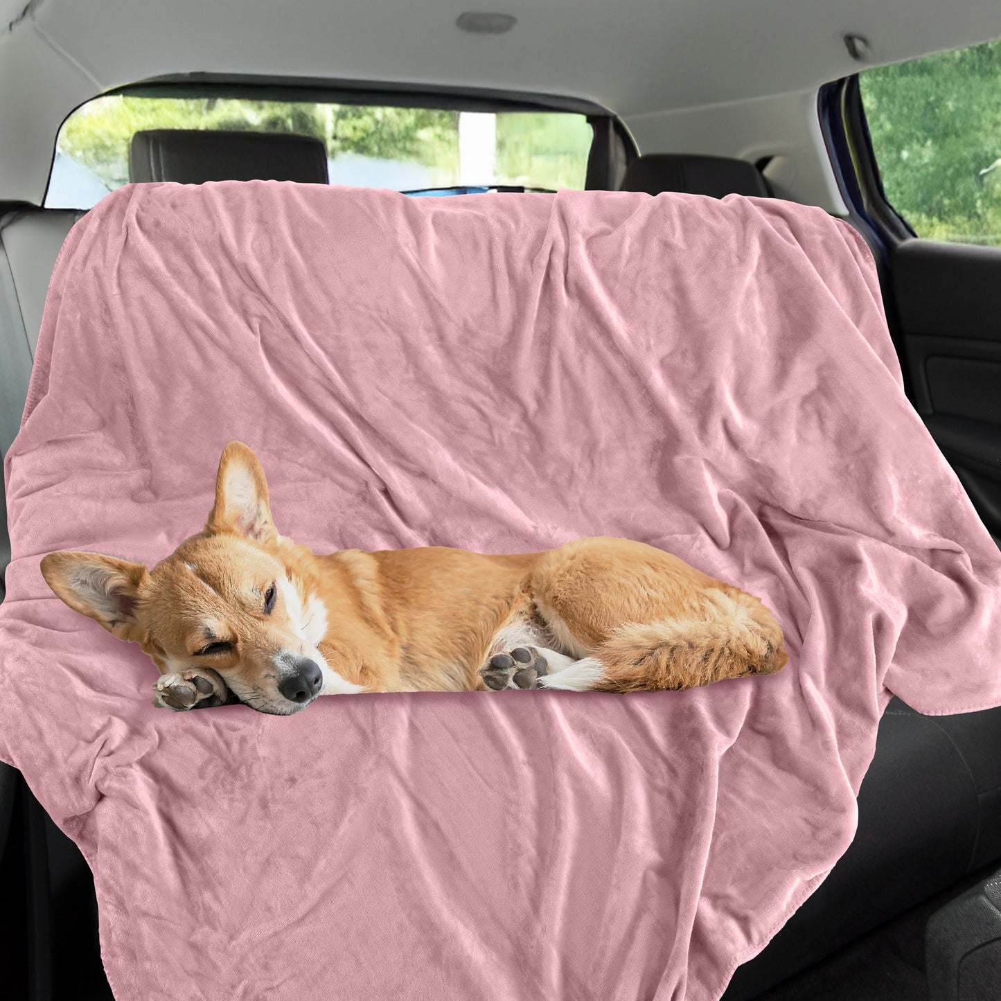 PETMAKER 50x60-Inch Waterproof Dog Blanket, Pink