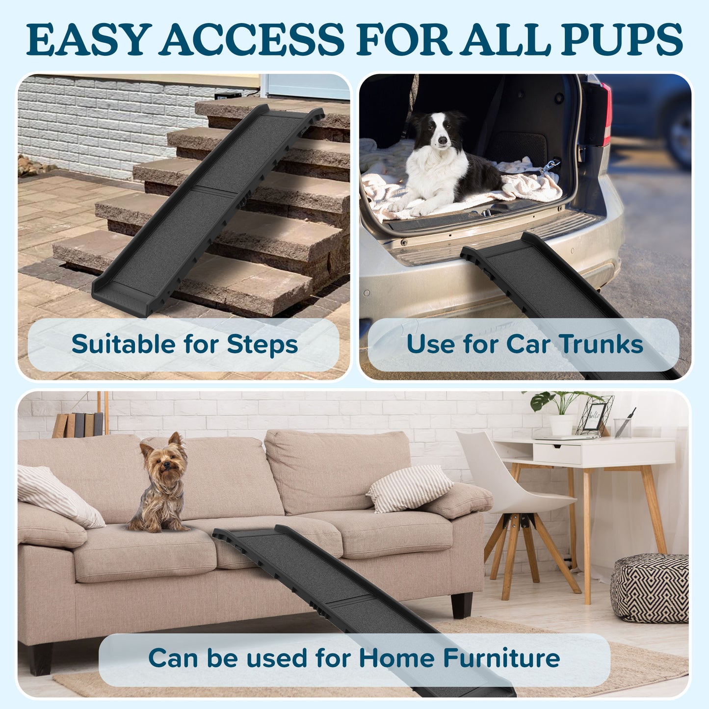 Folding, Nonslip Dog Ramp