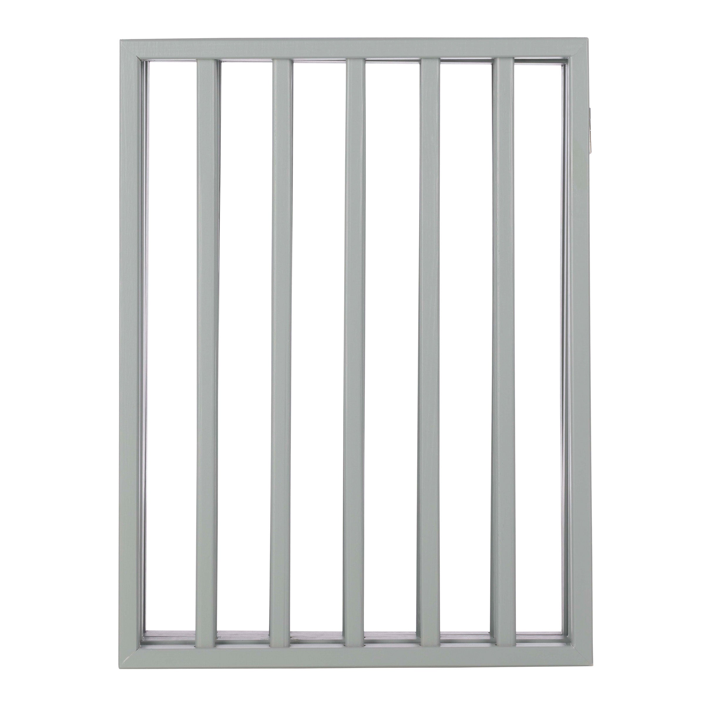 Pet Gate - 4-Panel 73x24 inch Indoor Foldable Wooden Dog & Cat