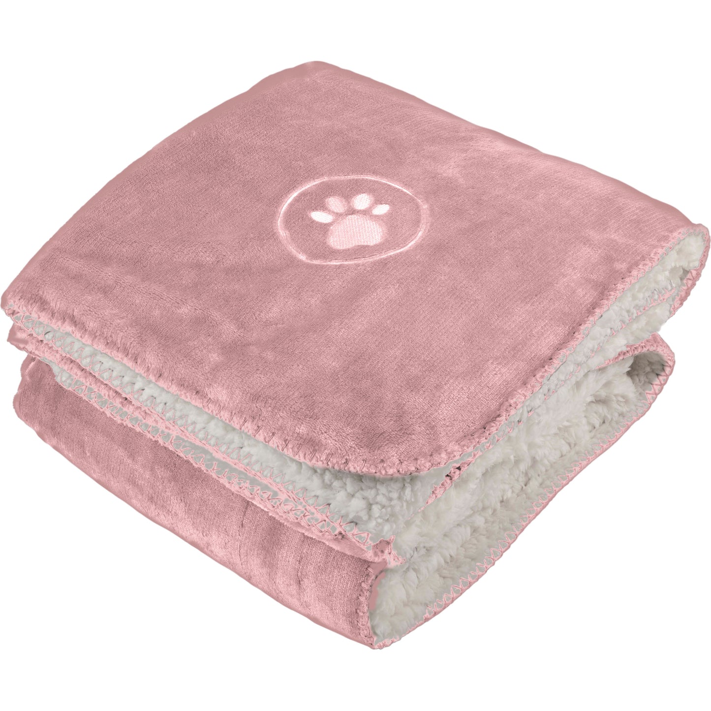 PETMAKER 50x60-Inch Waterproof Dog Blanket, Pink