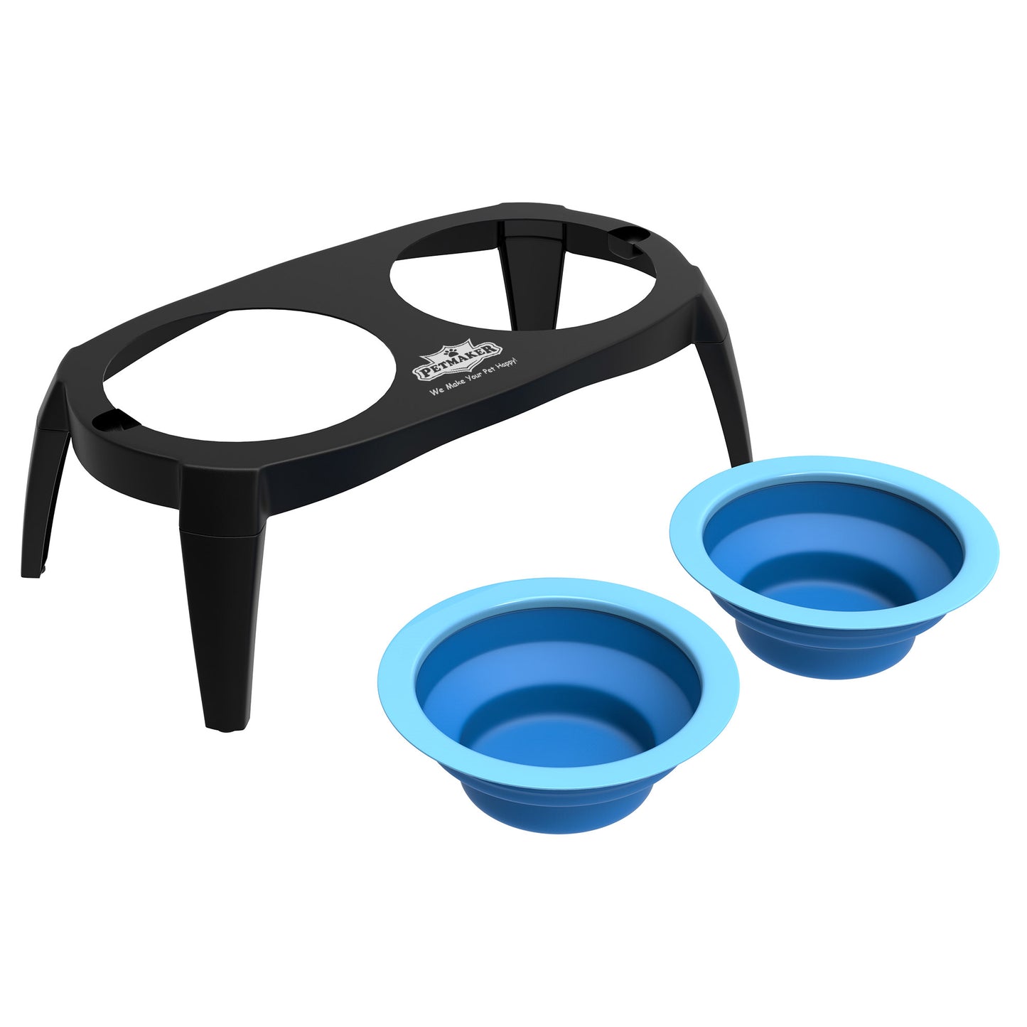 Elevated Pet Bowls with Stand