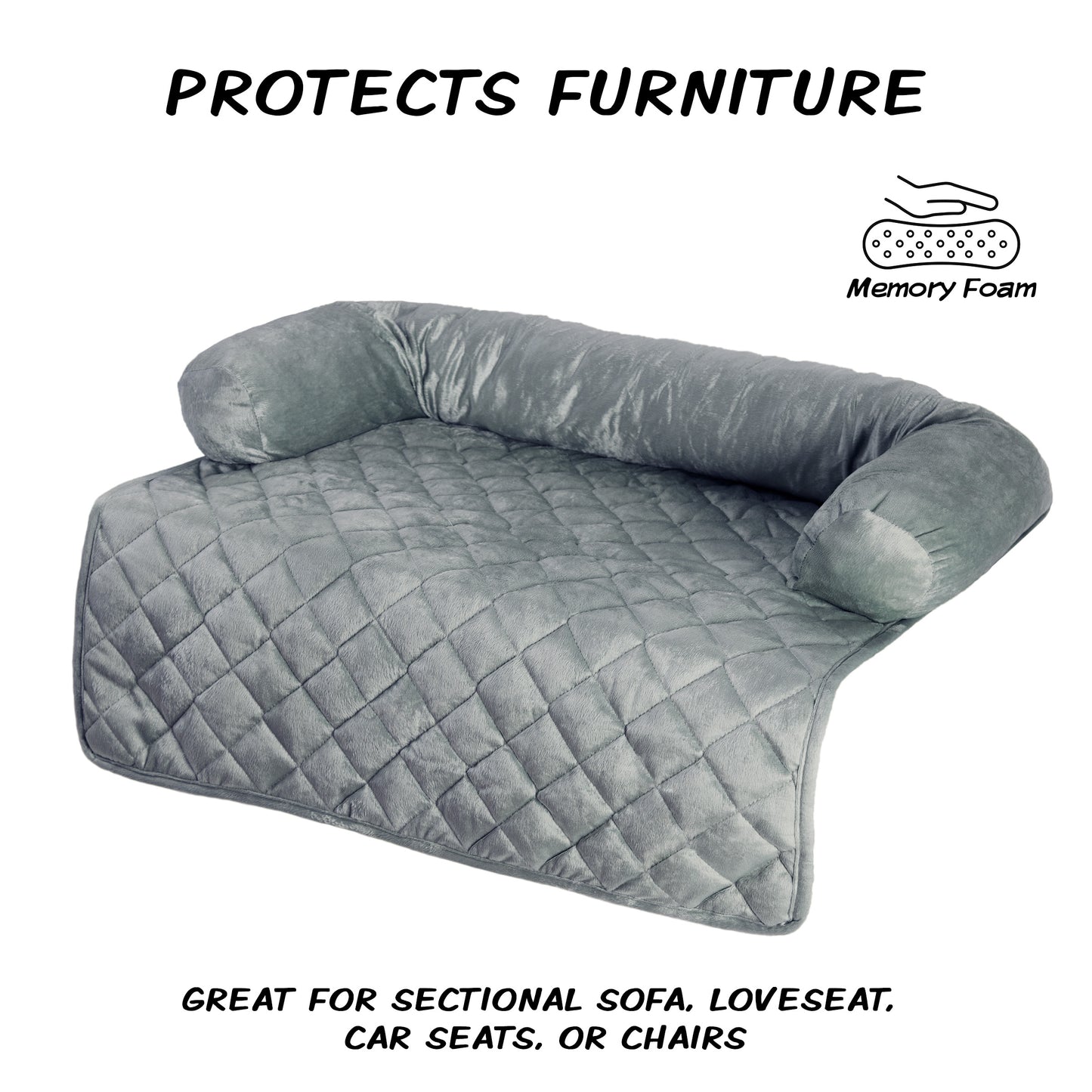 Water-Resistant Pet Couch Cover