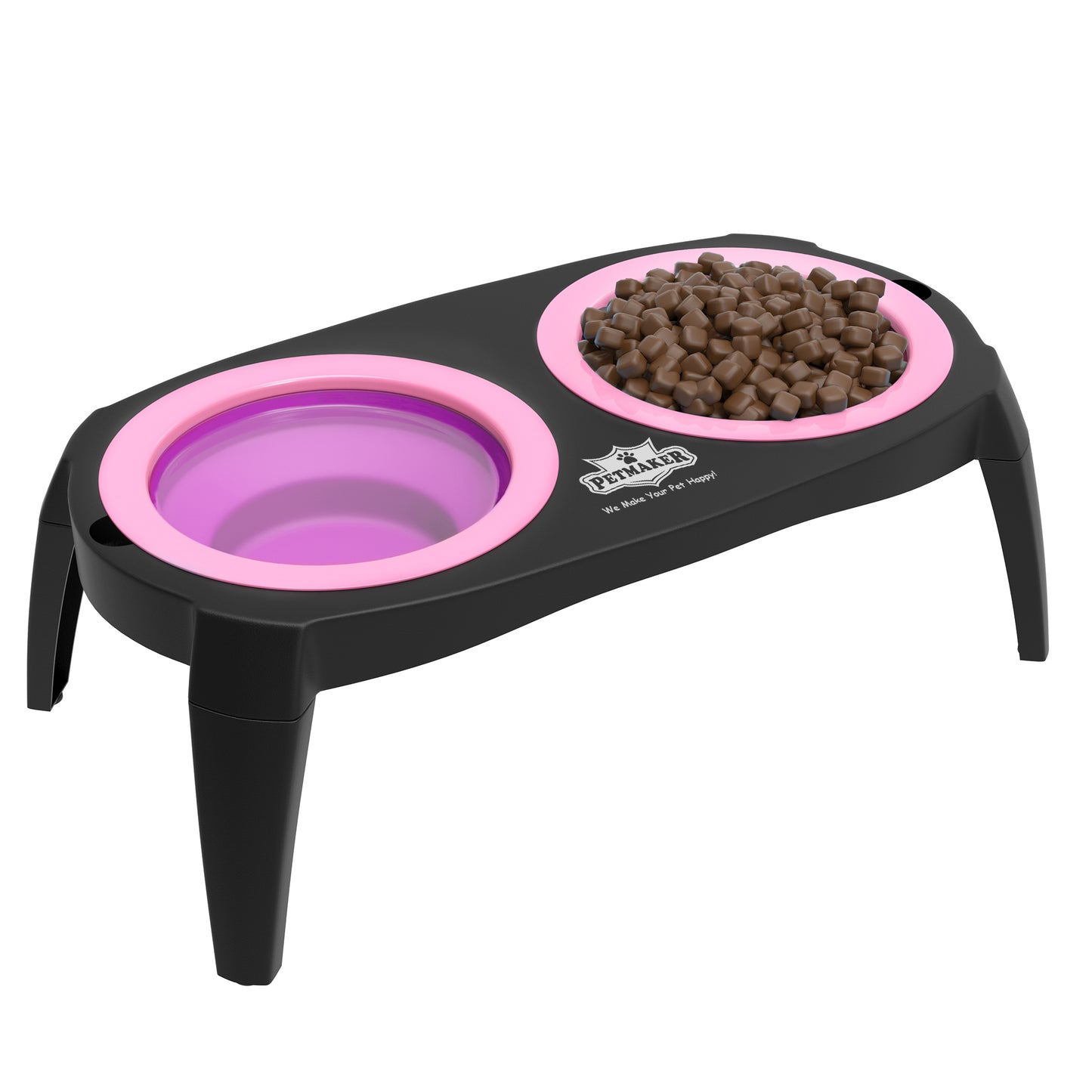 Raised Cat and Dog Food Bowl Stand