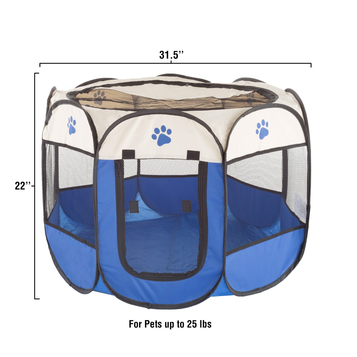 Portable Pop-Up Cat with Dog Playpen