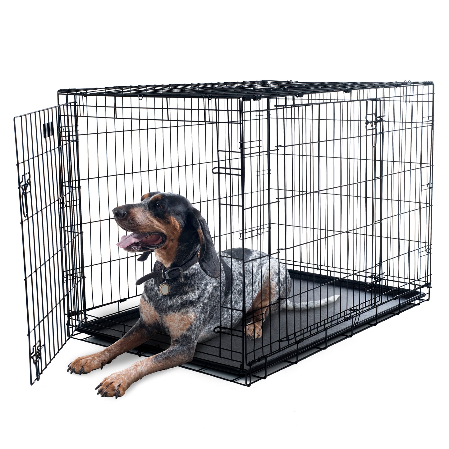 Dog Crate with Divider Panel