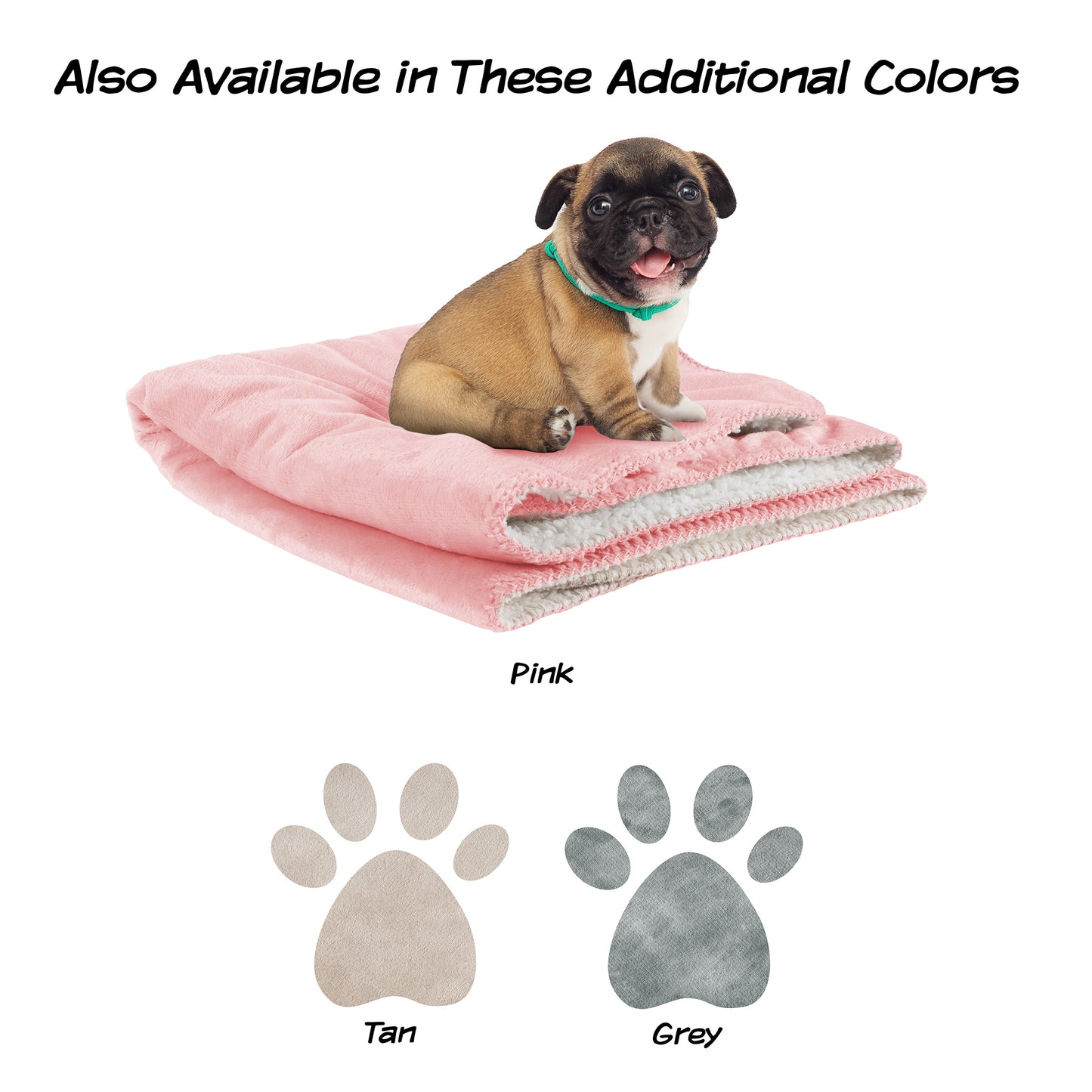 PETMAKER 30x40-Inch Waterproof Dog Blanket, Pink