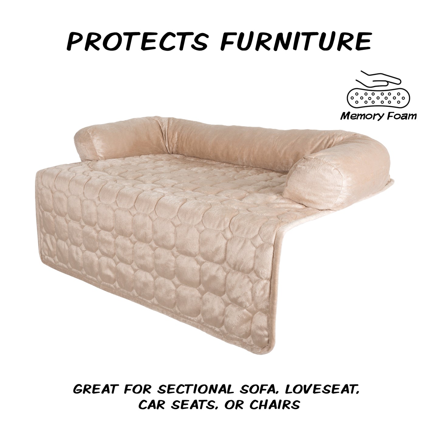 Furniture Protector Pet with Bolster