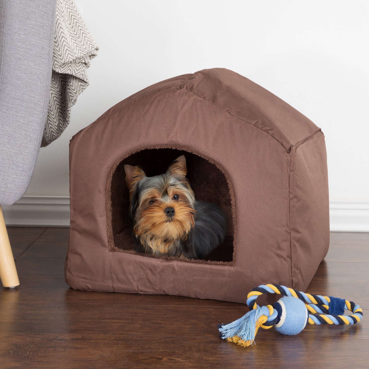 Covered Dog Bed for Pets